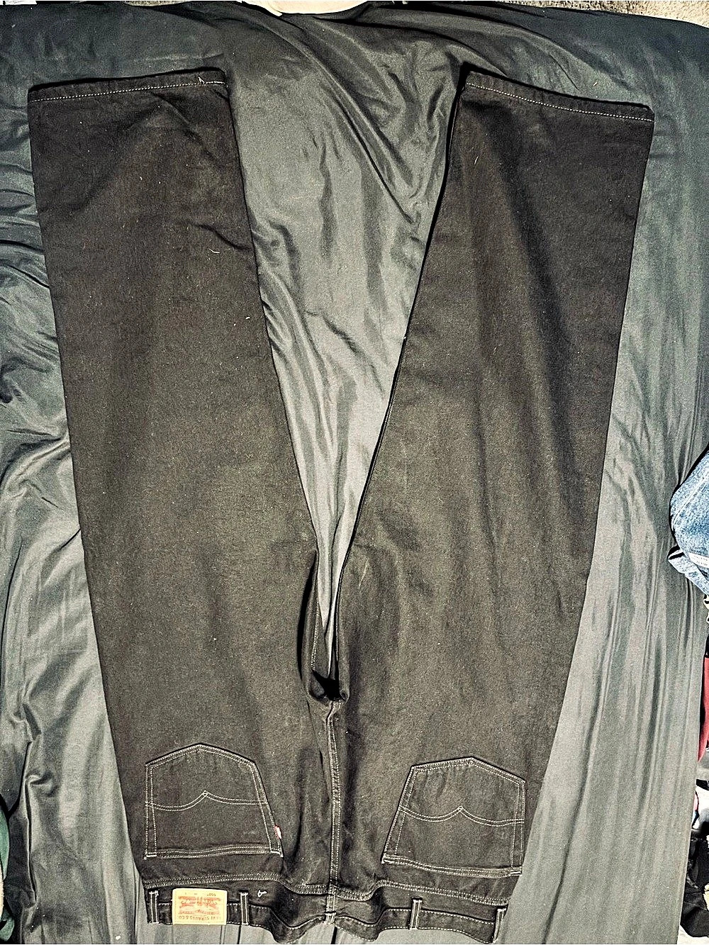 Levi's 550 Relaxed Fit Jeans Men's Black Cargo Pants